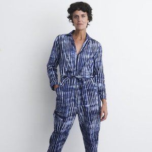 Osei-Duro Fuga Jumpsuit. 100% Cotton Hand Dyed, Batiked.